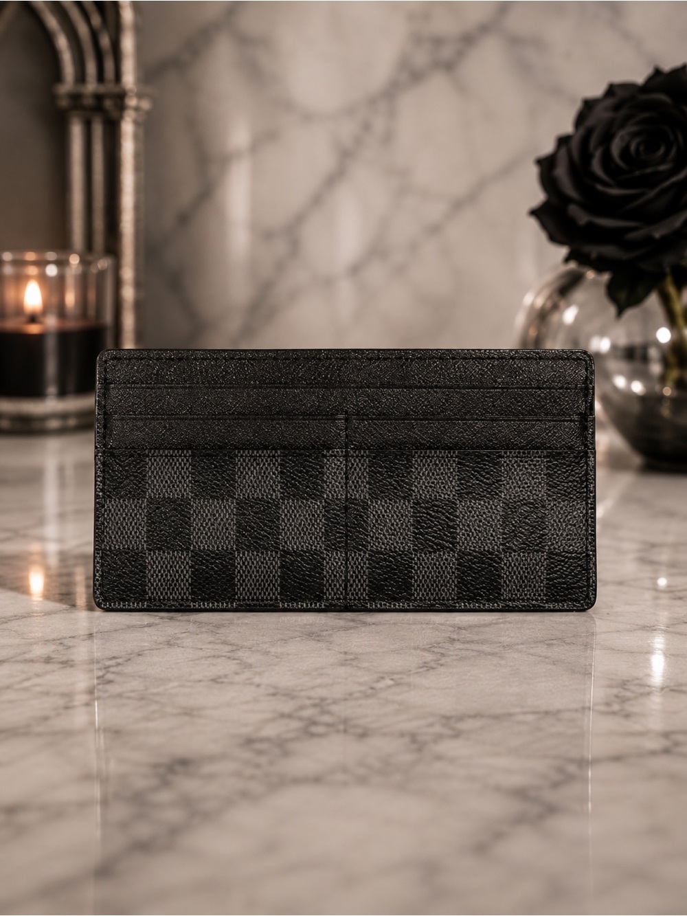 Louis Vuitton Damier Graphite Long Multi-Card Holder Slim ID Wallet | W/COA